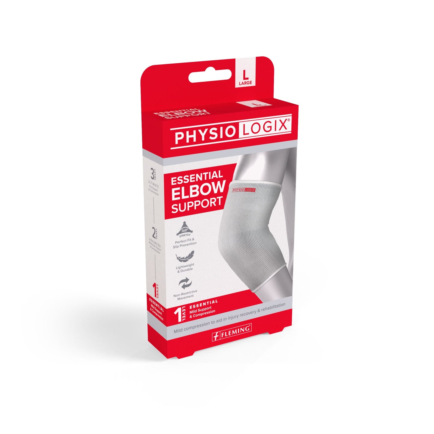 Physiologix Essential Elbow Support – Lightweight Compression Sleeve (Ireland)
