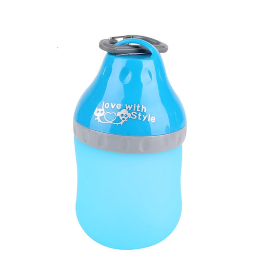 Aqusten Foldable Pet Water Bottle Silicone Travel Cup 400ml