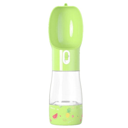 Aqusten Portable Dog Food & Water Bottl Travel Cup Combo