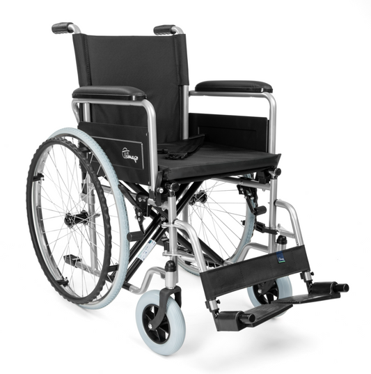 CLASSIC-TIM Steel Wheelchair with Attendant Brakes (Ireland)