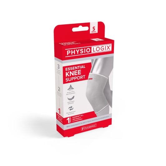 Physiologix Essential Knee Support – 360° stretch compression sleeve