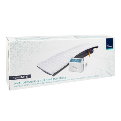 TurnMATE Anti-Decubitus Tubular Mattress with Pump | Alternating Pressure | Position-Changing Function | 200 kg Capacity
