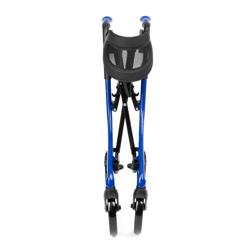 LORENZA Aluminium Rollator – Lightweight, Foldable Walking Support with Seat & Bag
