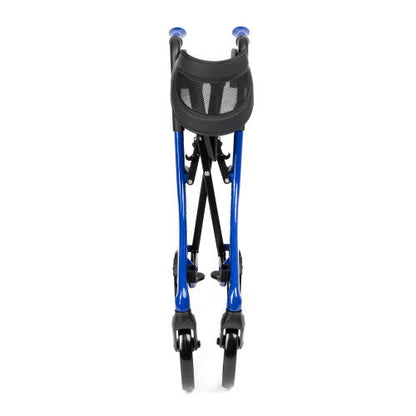 LORENZA Aluminium Rollator – Lightweight, Foldable Walking Support with Seat & Bag