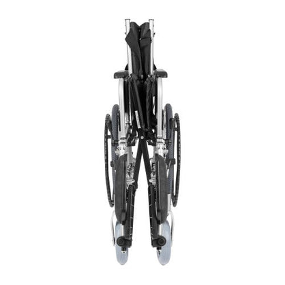Aluminium Reclining Wheelchair – Adjustable Backrest, Leg Rests & Head Support – Lightweight, Foldable, Anti-Tip Design