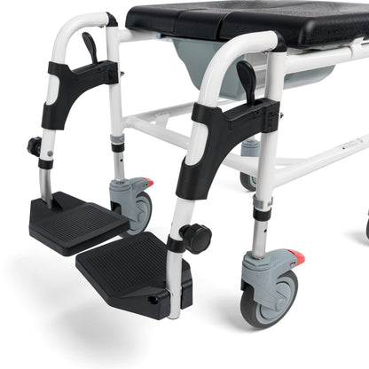 MASTER-TIM 3-in-1 Shower, Commode and Transport Chair (Ireland)